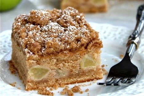 เมนูอาหารไทยยอดนิยม (Popular Thai food menu) เมนูอาหารไทยยอด 11 ค้กแอปเปิ้ล