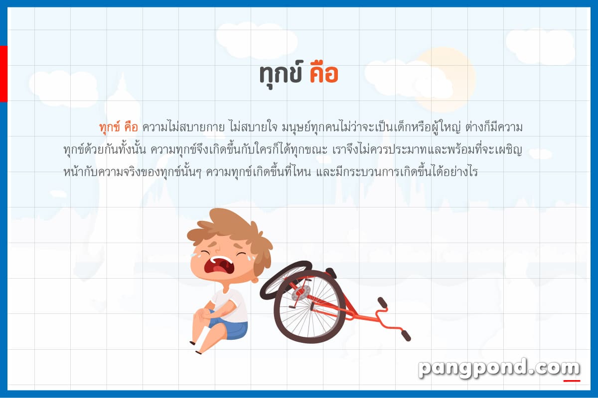 ทุกข์ อริยสัจประกอบเวทนาสังขารที่ไม่มีใครพูดความจริง 3 ครบจบ? 2 ทุกข์ คือ