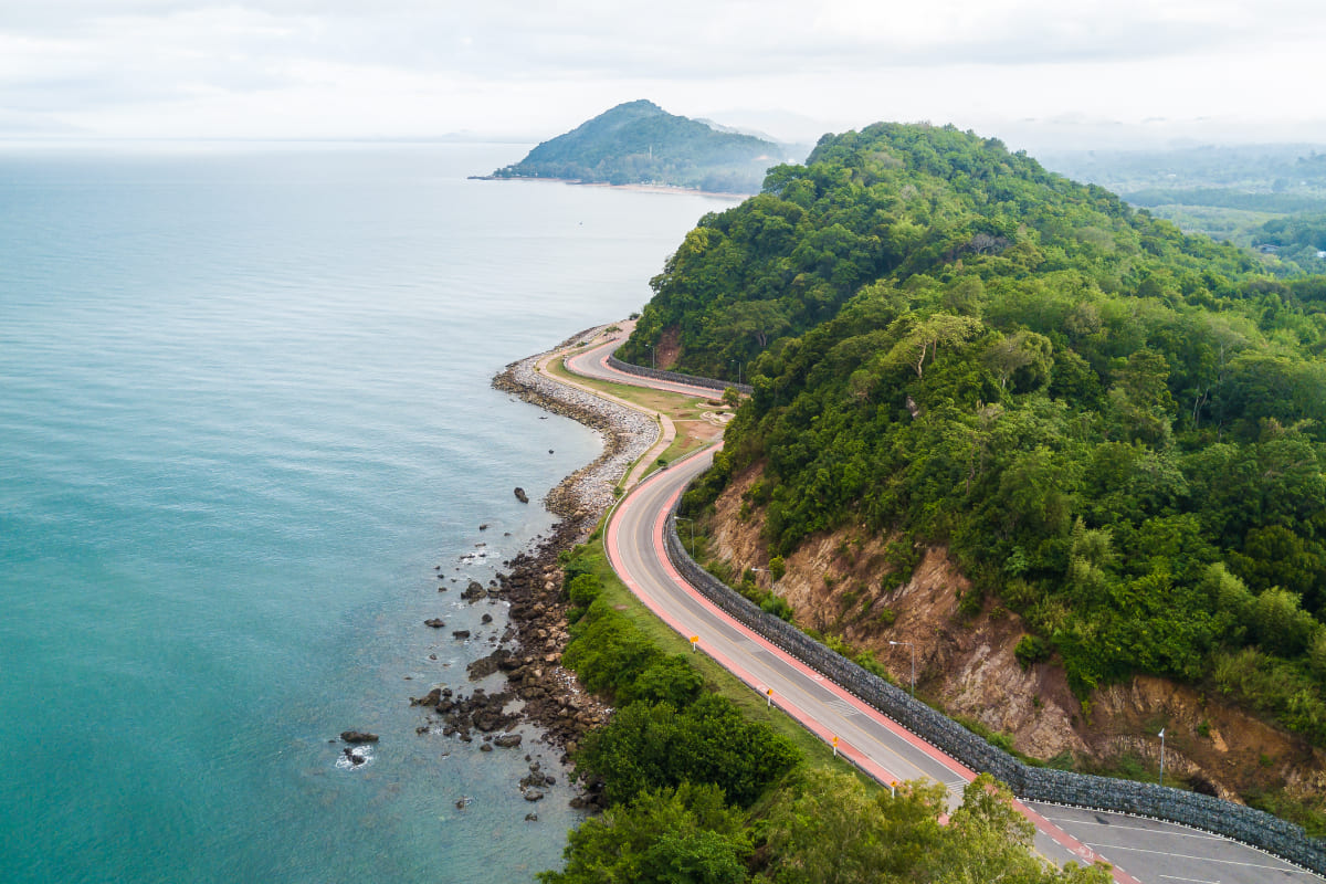 ภาคตะวันออก 22 กี่จังหวัดเฉียงเหนือ SECTOR จังหวัดชลบุรีระยอง? 5 เทือกเขาแถบจันทบุรี