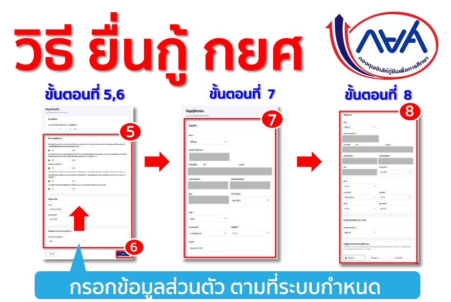 วิธีสมัคร กยศ ลงทะเบียนเข้าระบบกู้เงินผ่านอินเตอร์เน็ต 8 วิธี? 16 วิธียื่นกู้กยศ