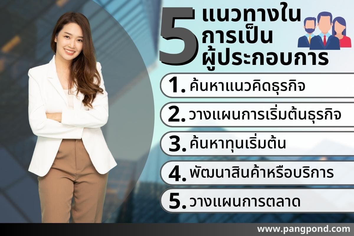 เตรียมตัว สำหรับการเป็นผู้ประกอบการนักศึกษาใหม่ครบ 20 ข้อ? 3 5 แนวทางการเป็นผู้ประกอบการ