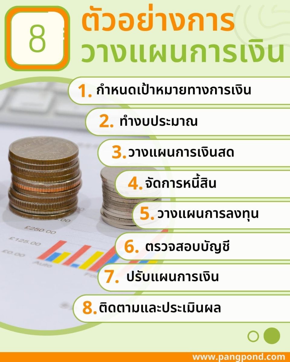 การวางแผนการเงินขั้นตอนมีอะไรบ้างรู้อย่างฮาครบ 12 ตัวอย่าง? 3 8 ตัวอย่างการวางแผนการเงิน
