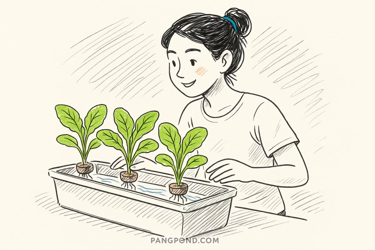วิธีปลูกผักไร้ดินอย่างง่าย 9 อยากทานเองสามารถเลอะเหมาะคอนโด?