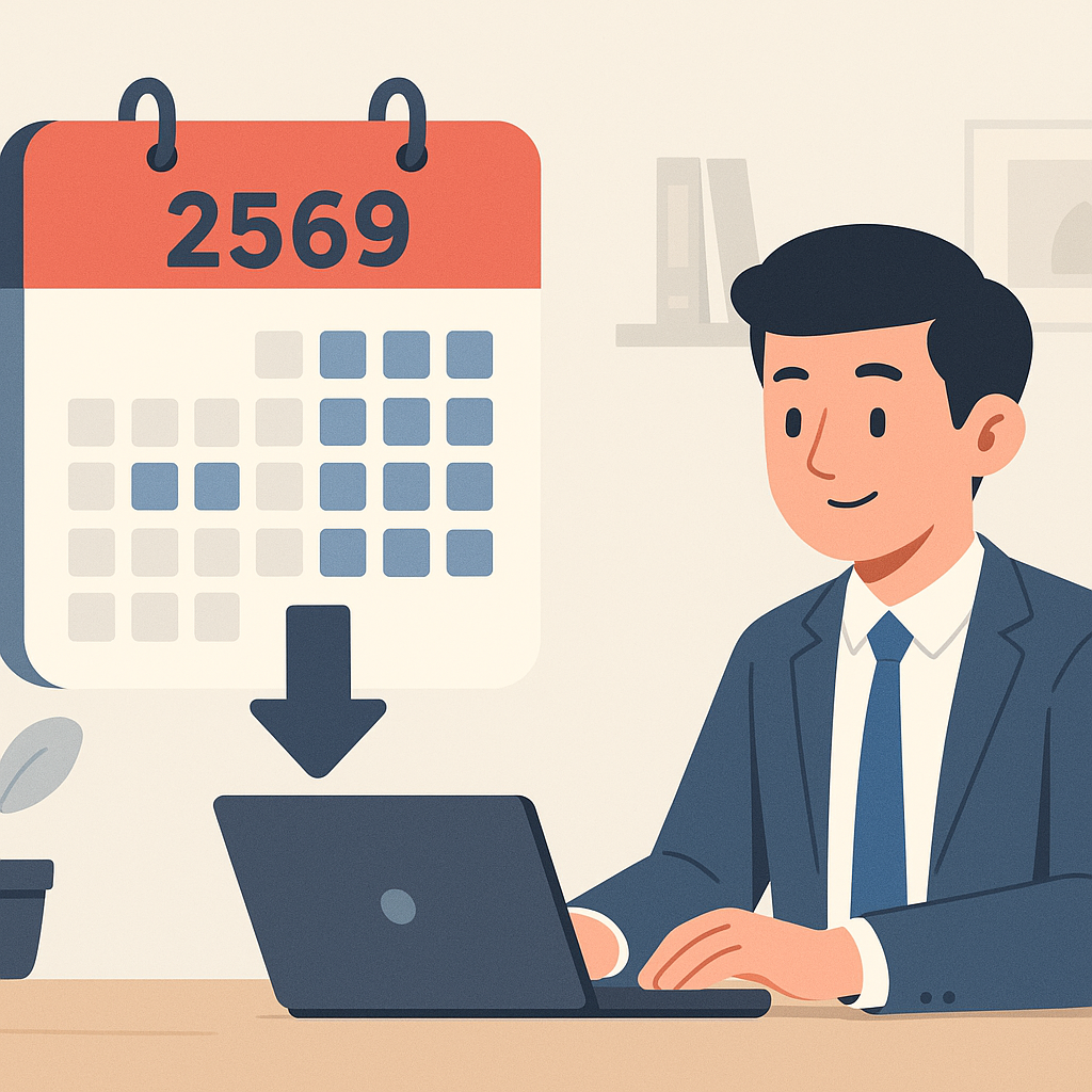 ปฏิทิน 2569 (2569) ปฏิทินวางแผนเวลาอาชีพในเวลามากปฏิทินครบ? 5 ดาวน์โหลดปฏิทิน 2569