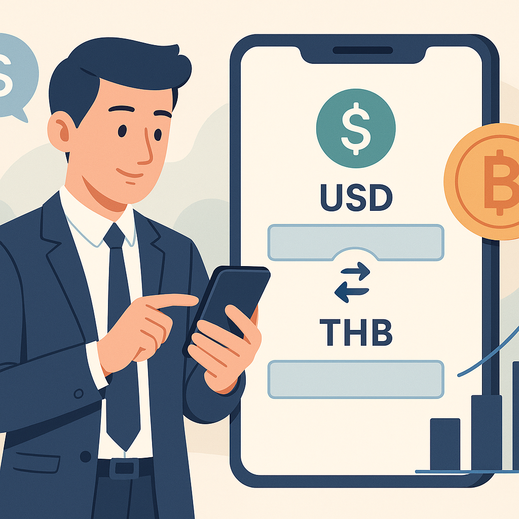 usd to thb (2569) แลกเปลี่ยนดอลลาร์สหรัฐบาทแลกเปลี่ยนตราระหง 5 แอปพลิเคชันตรวจสอบอัตราแลกเปลี่ยน usd to thb