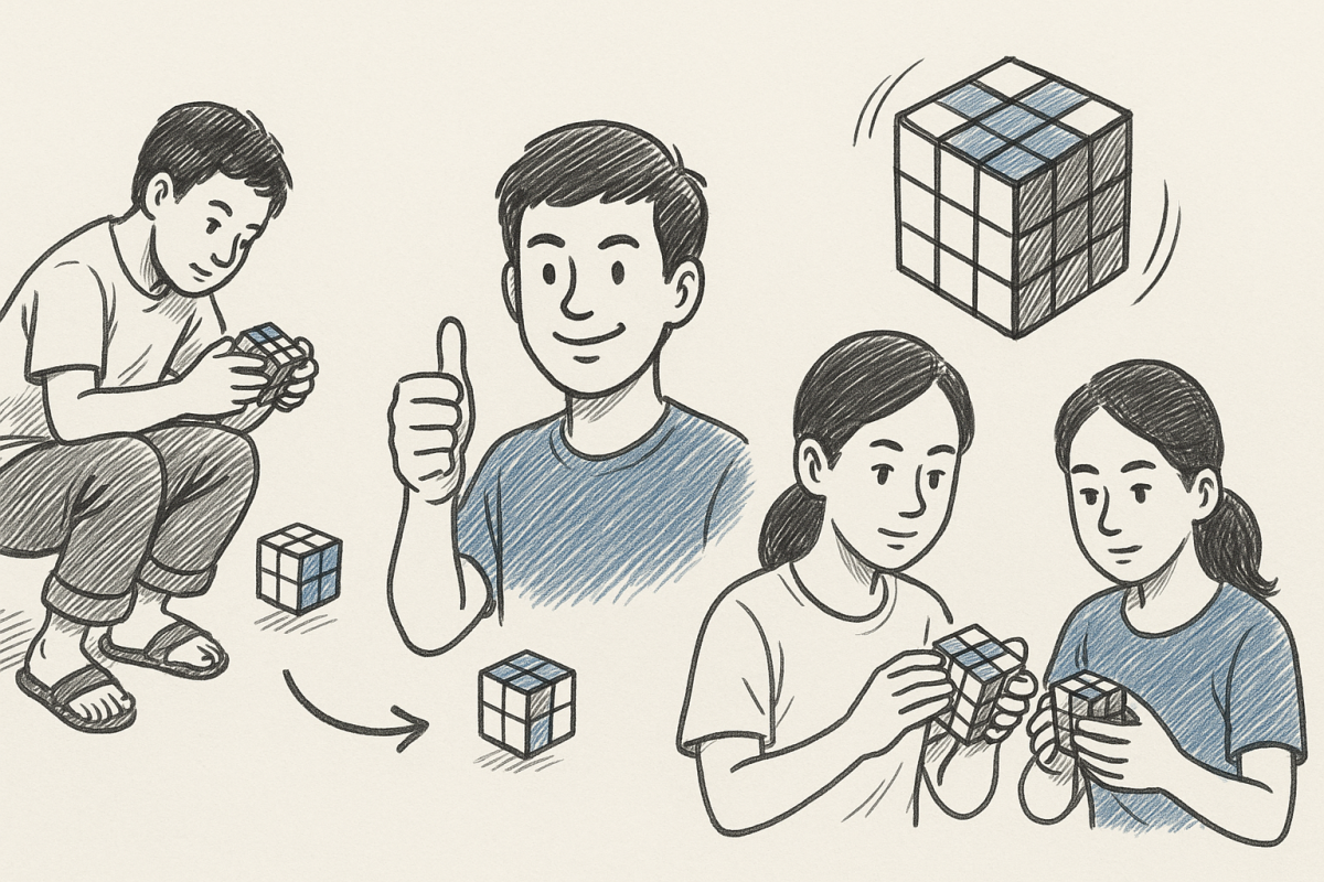 f2l แบบ ไม่ ต้อง ใช้ สูตร ครับ (f2l without needing to use a