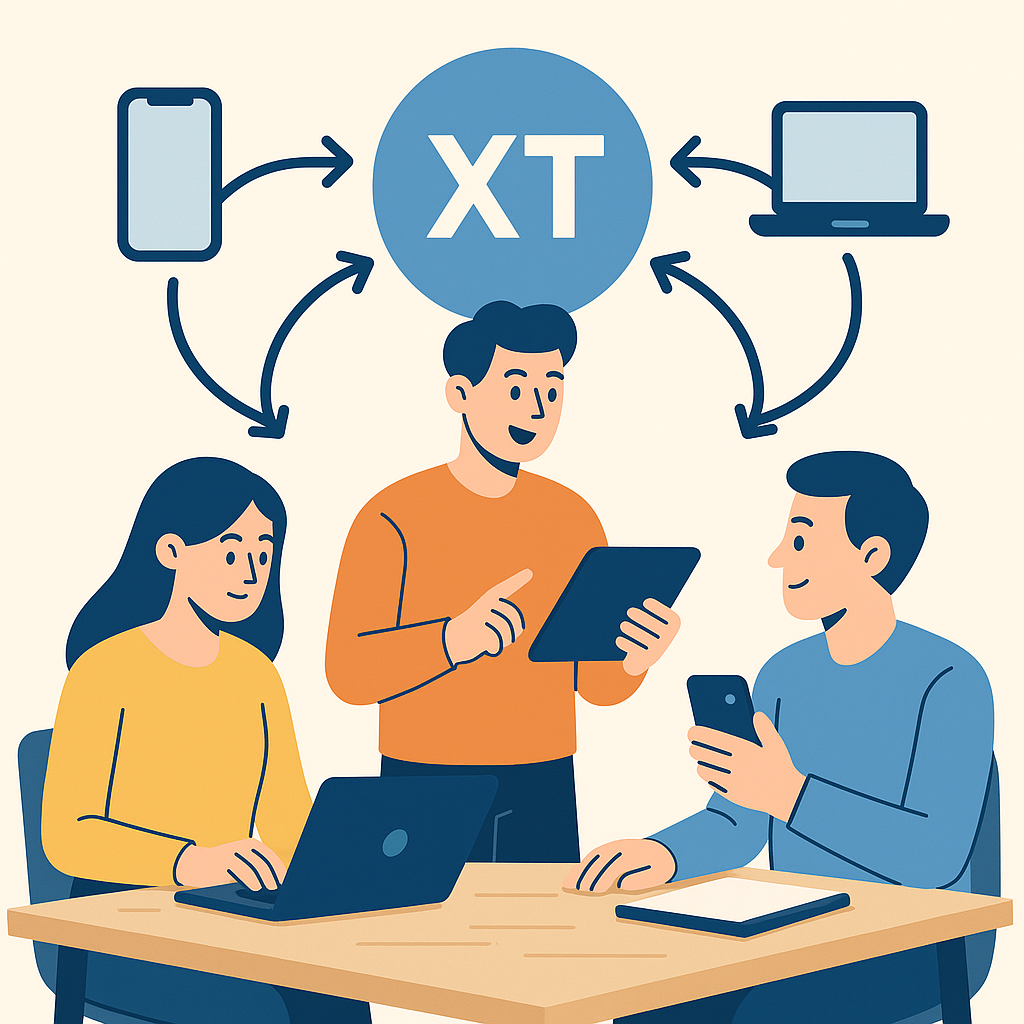 xt (2569) แนะความงานในโลกในปัจจุบันเทคโนโลยีมาบทบาทมากในประอ 2 XT เทคโนโลยีการเชื่อมต่อข้ามแพลตฟอร์ม
