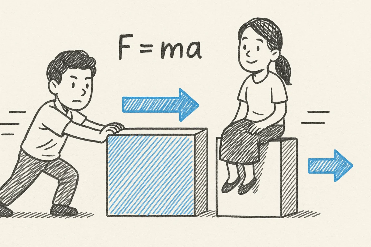 การประยุกต์ใช้สูตร f=ma ในฟิสิกส์และการเคลื่อนที่ ฉบับเข้าใจ