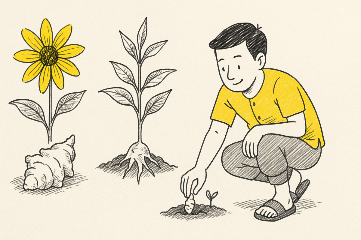 แก่นตะวัน วิธีปลูก (Kaentawan how to grow) นตะปลูกคู่การปลูก