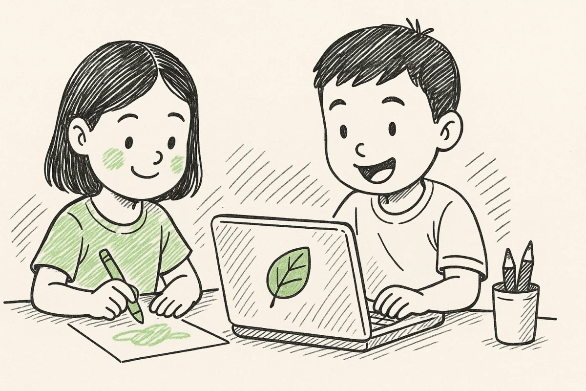 การระบายสีด้วยคอมพิวเตอร์สำหรับเด็กอนุบาลสนุกและสร้างสรรค์ ฉ