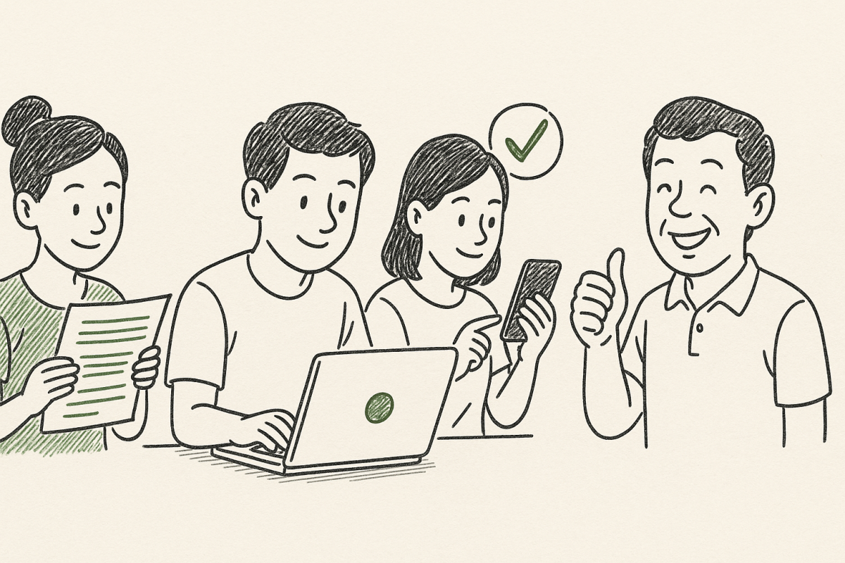 สมัครใช้งาน (Sign up) การสมัครงานอย่างและประภาพในยุคเทคโนโลย