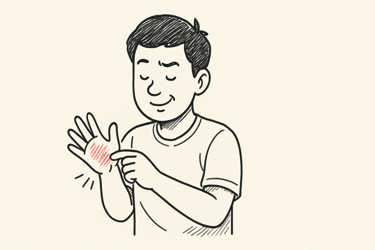 ฝัน คัน ฝ่ามือ ซ้าย (Dream of itchy left palm) ฝันคันฝ่าซ้าย