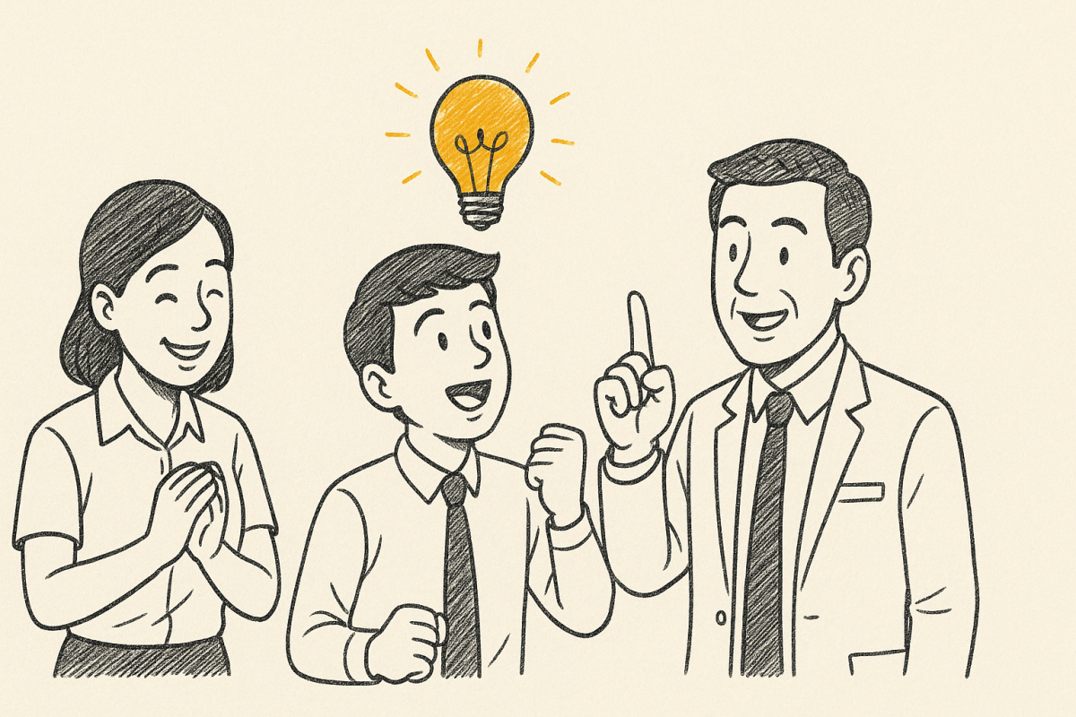 ลูกน้อง คํา คม หัวหน้า งาน (Subordinate Kham Khom, superviso