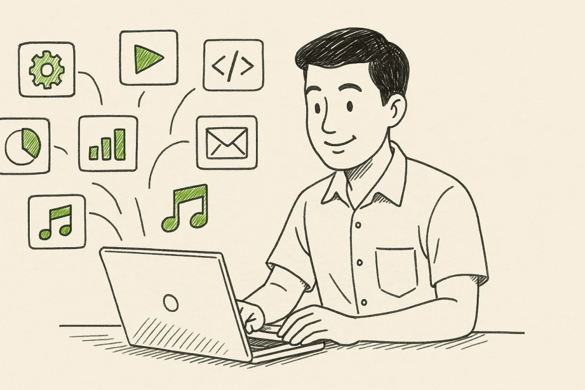 ซอฟต์แวร์และแอปพลิเคชันในคอมพิวเตอร์ที่มีให้เลือกใช้มากมาย ฉ