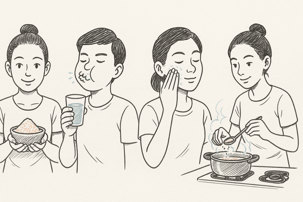 ประโยชน์เกลือชมพู (pink salt benefits) ประโยชน์เกลือชมพูไมคว