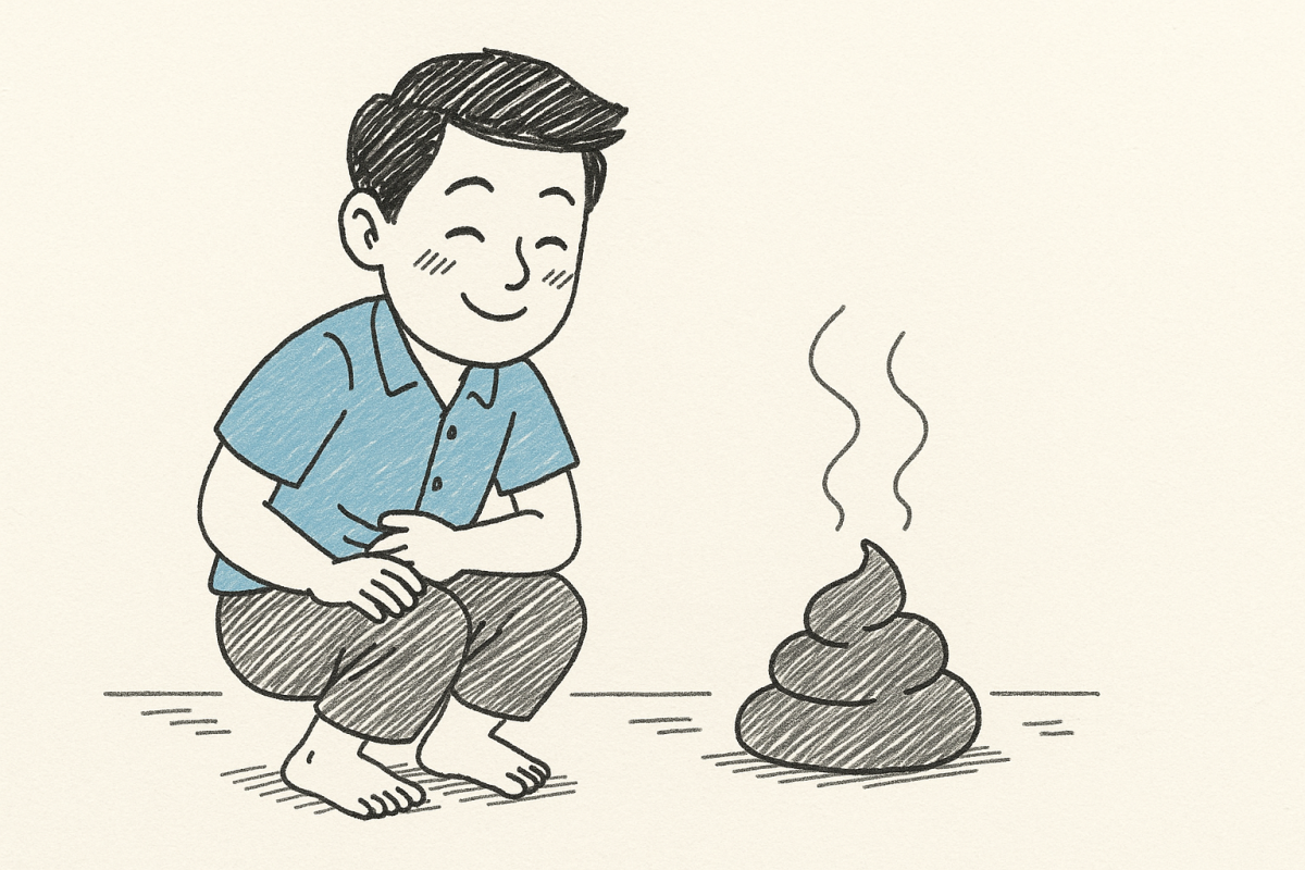 ฝัน ฝันว่าได้อุจจาระ (Dream: Dreamed of having a stool.) ฝัน