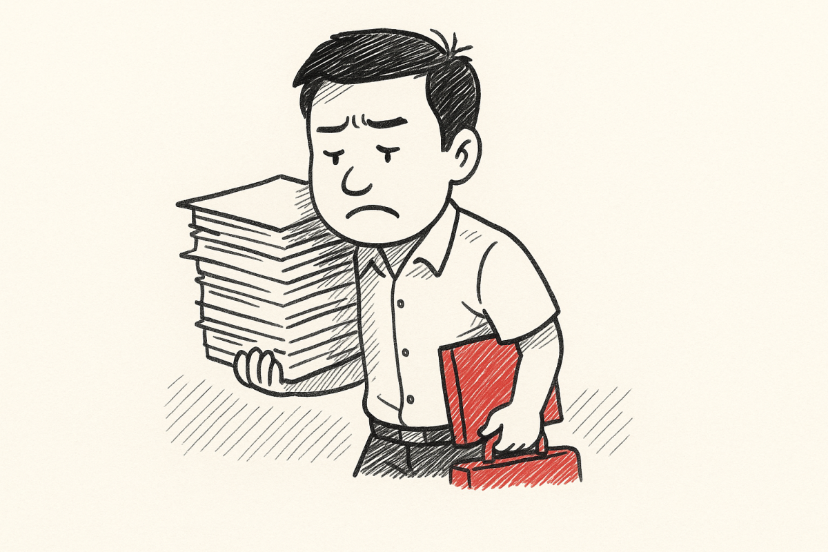 รู้สึกว่าตนเองมีภาระงาน(2569)ความรับผิดชอบในหน้าที่มากเกินจบ