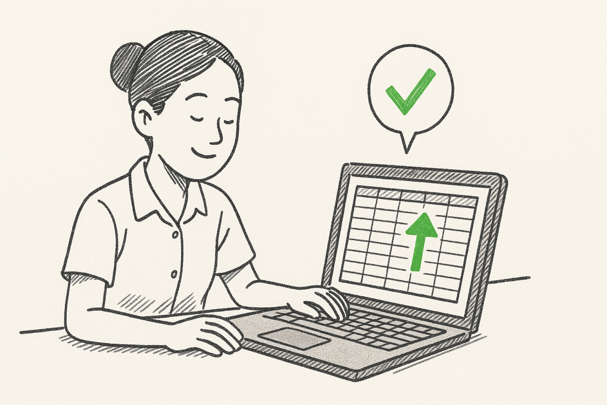 สูตร ปัดขึ้น excel (formula round up excel) สูตรปัดการความแม