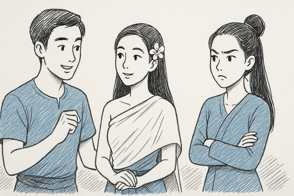 สาม บุปผา ลิขิต ฝัน พากย์ไทย ตอนที่ 10 (Three blossoms, destiny,