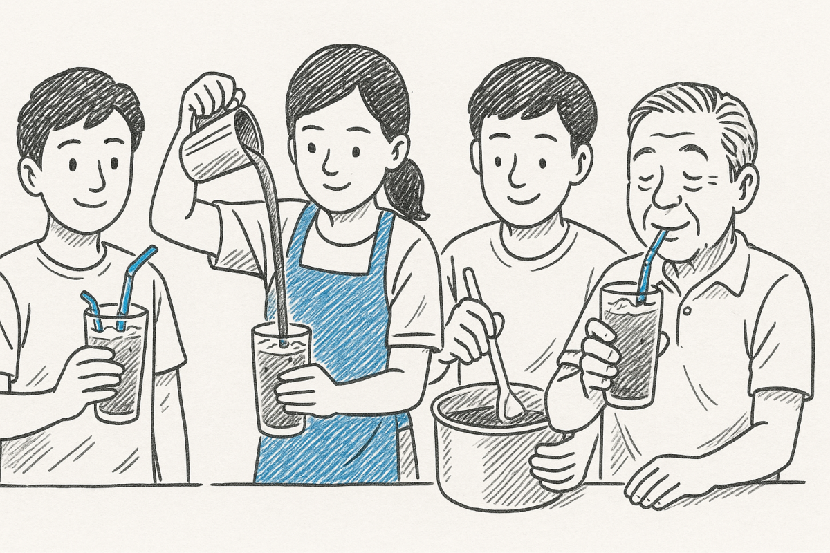 สูตร ชาน ม ตรา มือ (Hand brand milk tea recipe) สูตรชานมตราก