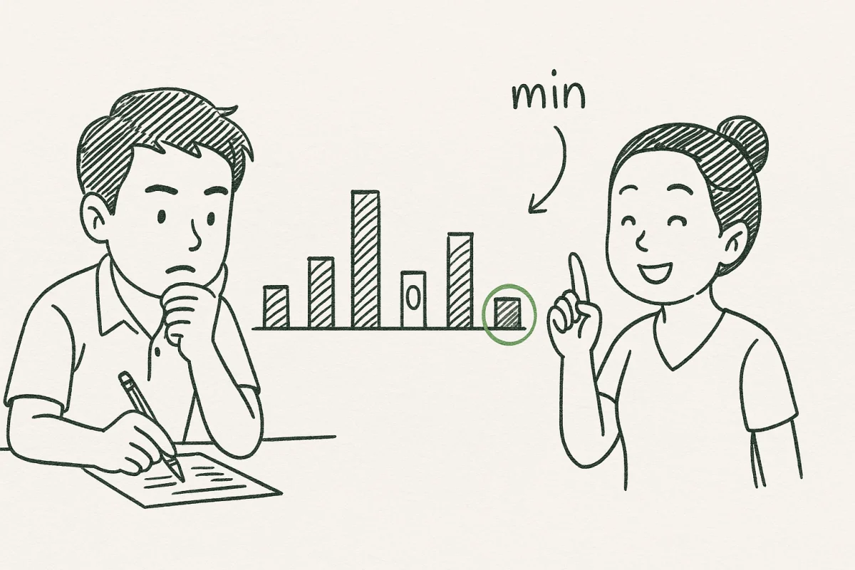สูตรคำนวณค่า min โดยไม่รวมค่าศูนย์ในชุดข้อมูล ฉบับเข้าใจง่าย