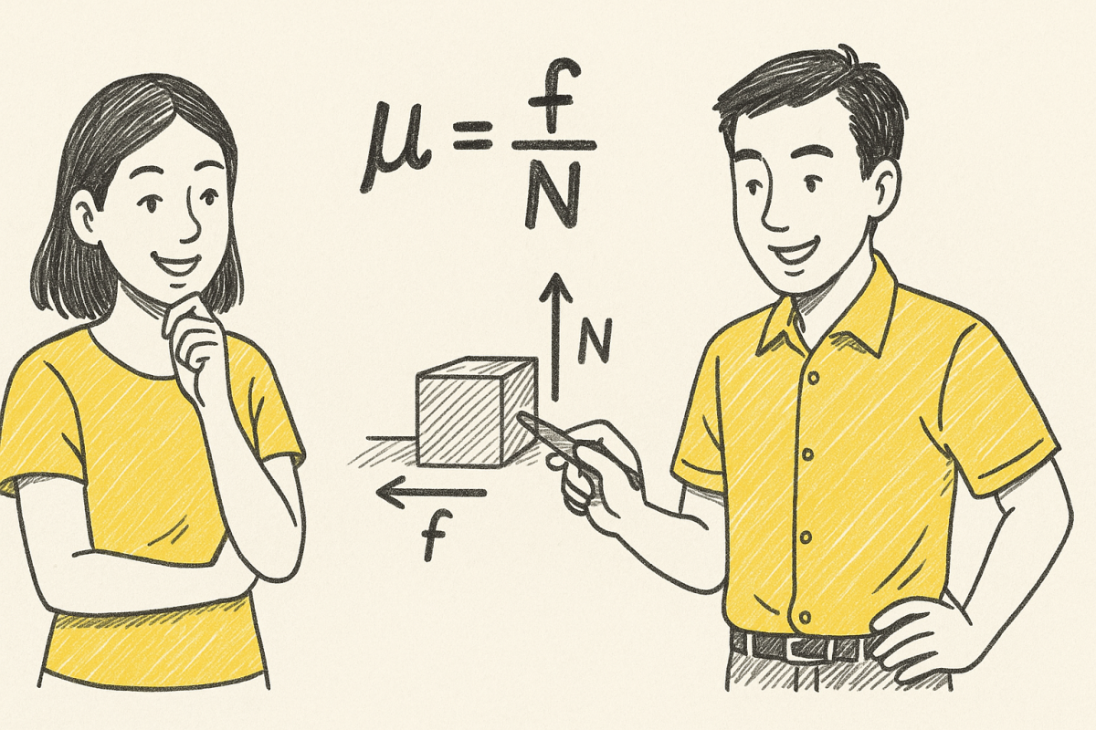 สูตรคำนวณสัมประสิทธิ์ (2569) แรงเสียดทานเพื่อการใช้งานที่ถูก