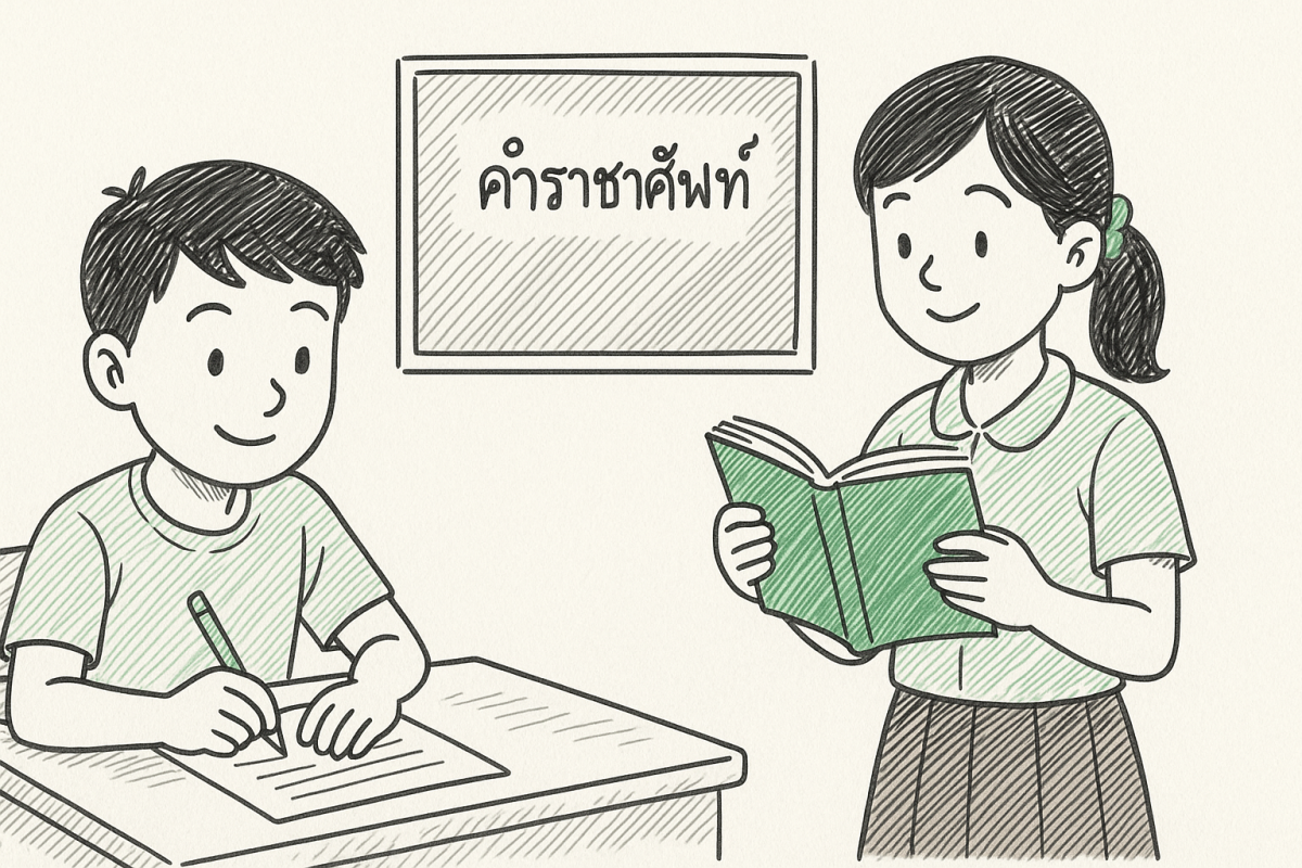 แบบ ฝึก ทักษะ ภาษา ไทย คํา ราชาศัพท์ (2569) แบบทักษะภาษาไทยร