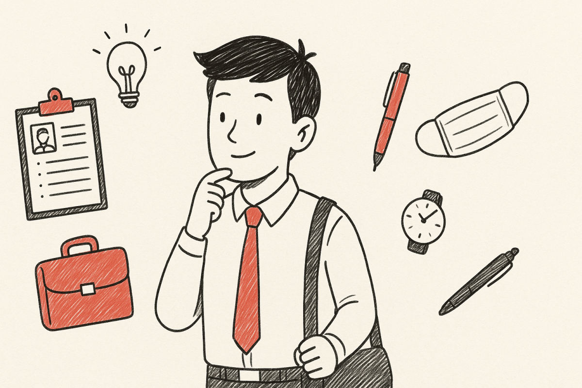 ไปสัมภาษณ์งาน (2569) ควรเตรียมตัวและสิ่งของอะไรบ้าง ฉบับเข้า