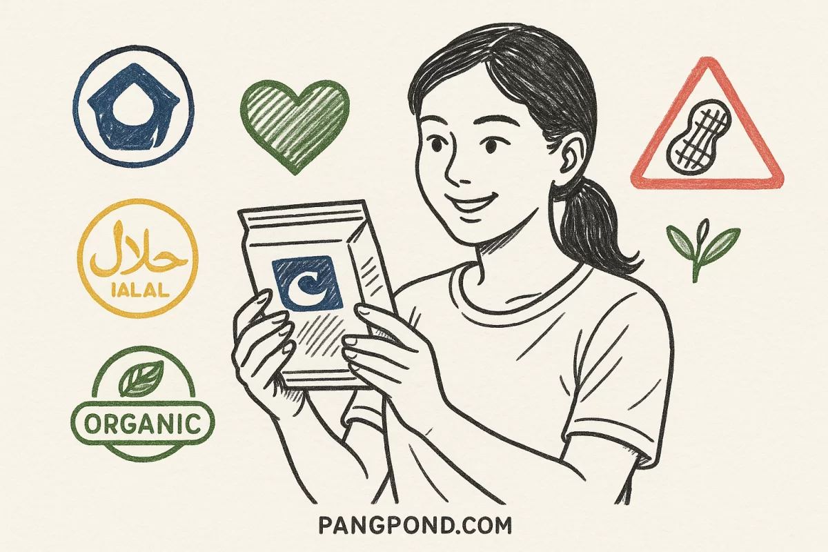 สัญลักษณ์อาหาร 9 รสชาติ หรือบรรจุภัณฑ์สวยงามเพียงอย่างเดียว?