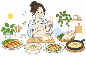 เห็ดเข็มทอง เมนู (2570) ไอเดียทำกินง่าย อร่อย คุ้มค่า ทำง่าย