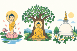 เหตุการณ์วันวิสาขบูชา (2570) สาม เหตุการณ์ อ่าน ข้อคิด สำคัญ