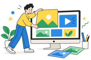 ปก youtube (2570) ออกแบบ ภาพเด่น ตัวอักษรชัด ใช้สีให้น่าคลิก