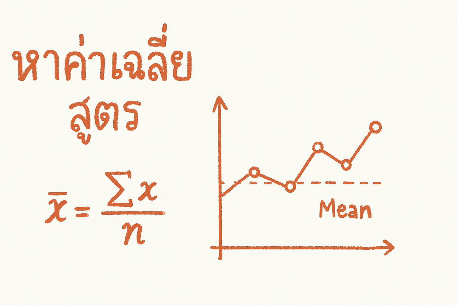 หาค่าเฉลี่ย สูตร