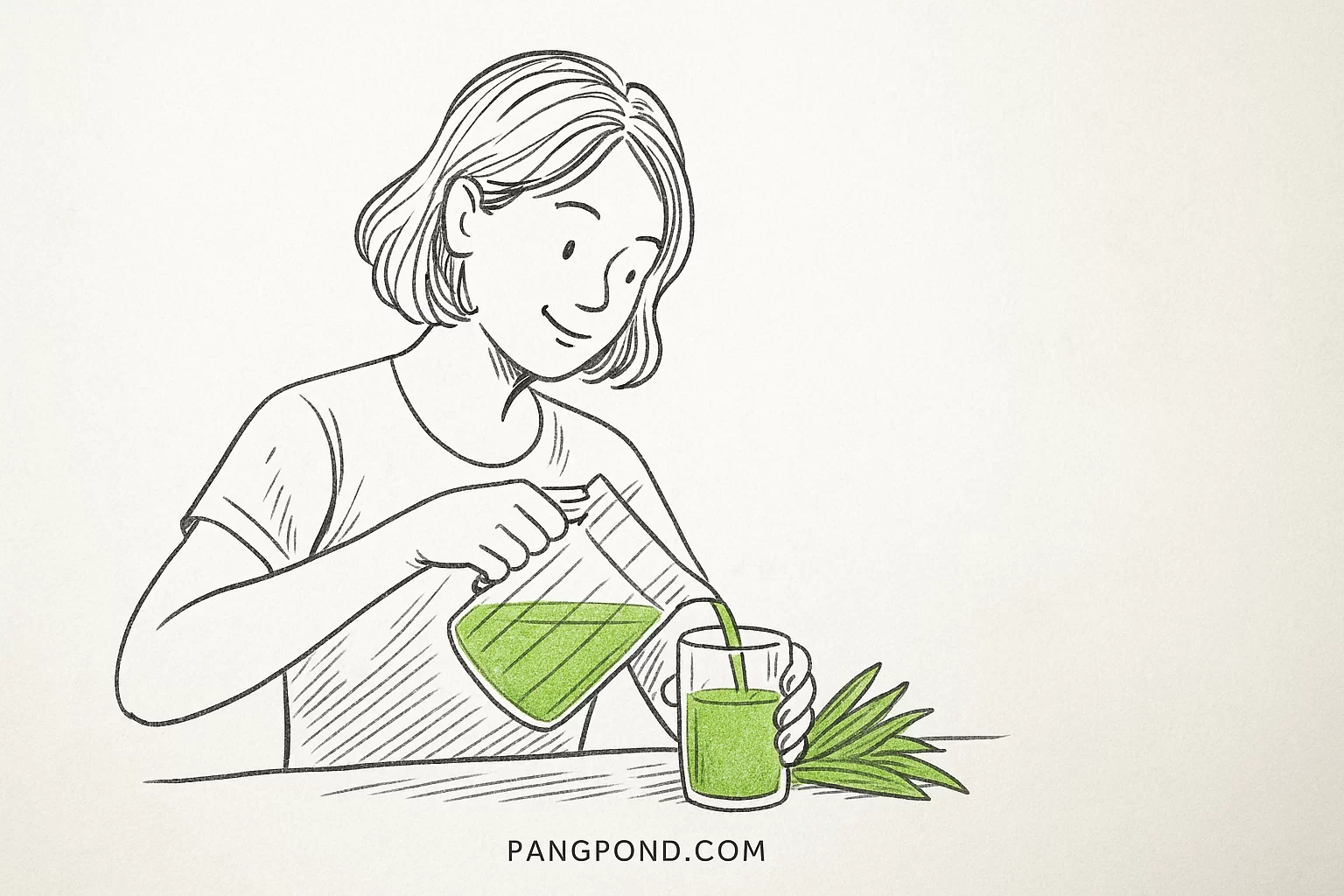 วิธี ทำ น้ำใบเตย ไม่ ใส่น้ำตาล