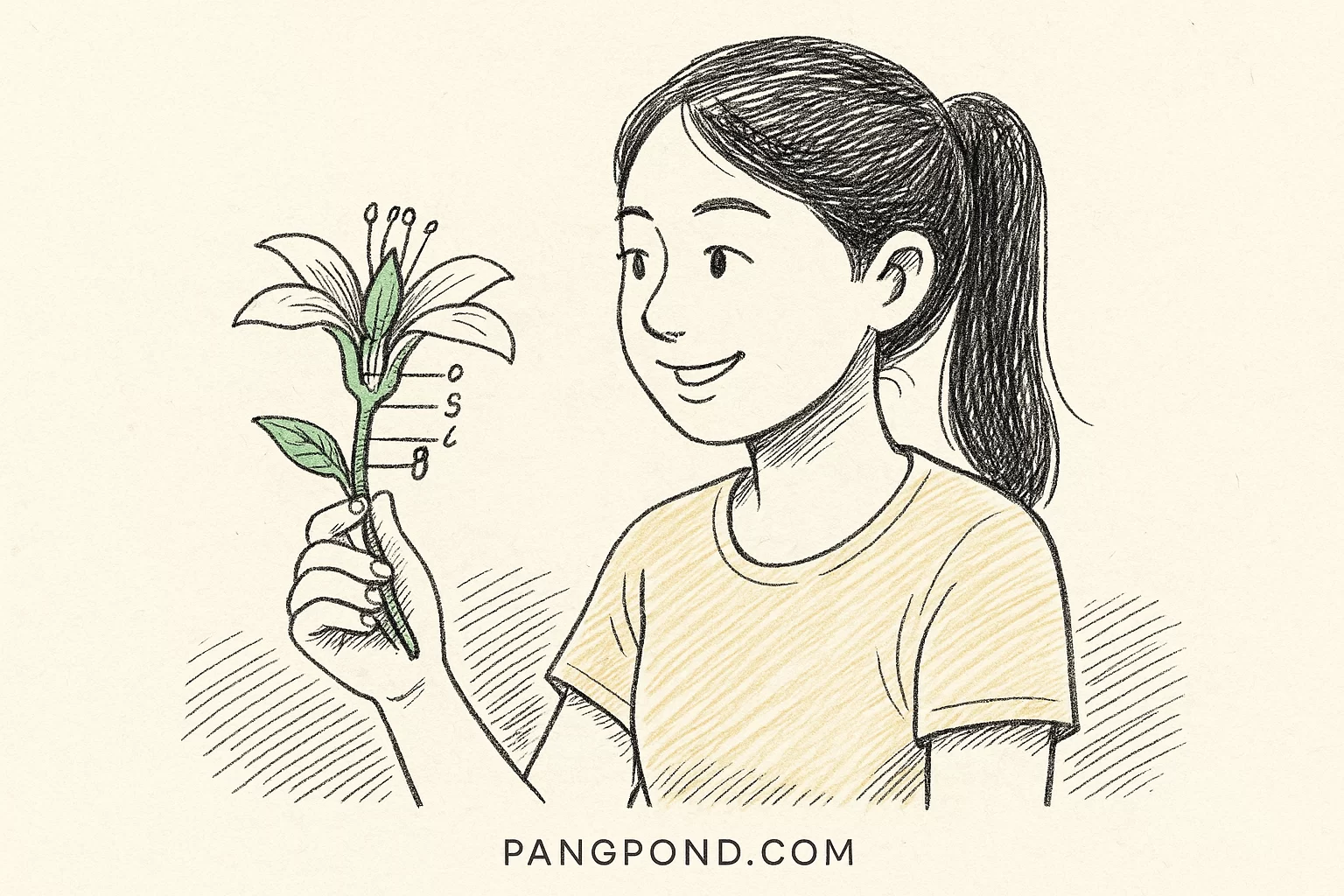 ส่วนประกอบดอกไม้