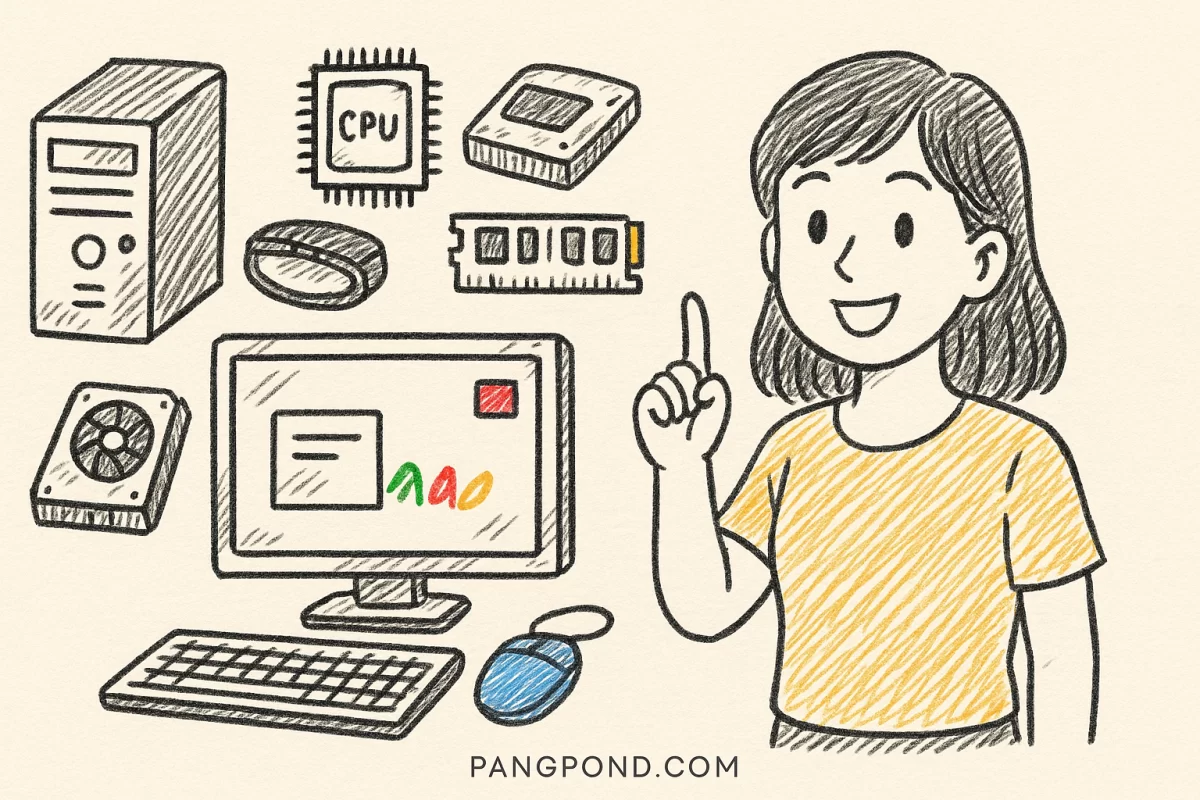 คอมพิวเตอร์มีอะไรบ้าง 9 การเรียนหลายประเภท ประกอบหลายส่วนครบ