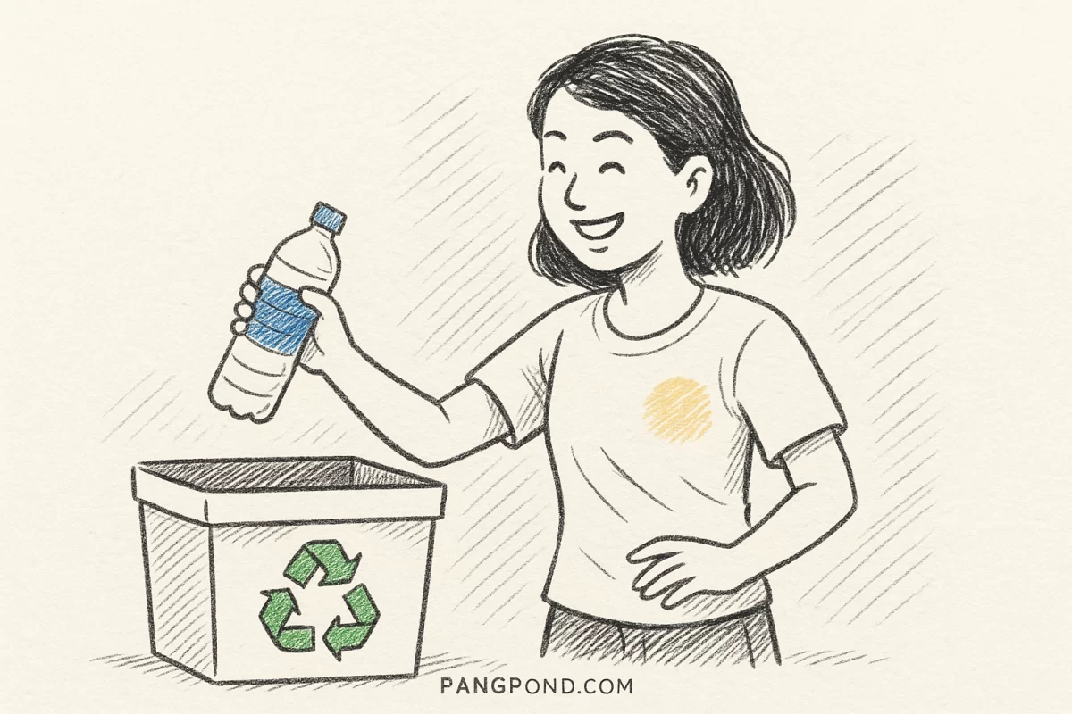 คำขวัญแยกขยะไม่เกิน 16 คำ ในแวดล้อมรุนแรง การแยกขยะพฤติกรรม