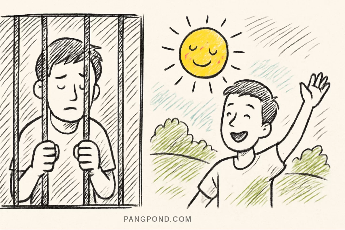 ฝันว่าติดคุก 9 ความสบายใจเพราะอิสรภาพทางความหมายของทางอาจ?