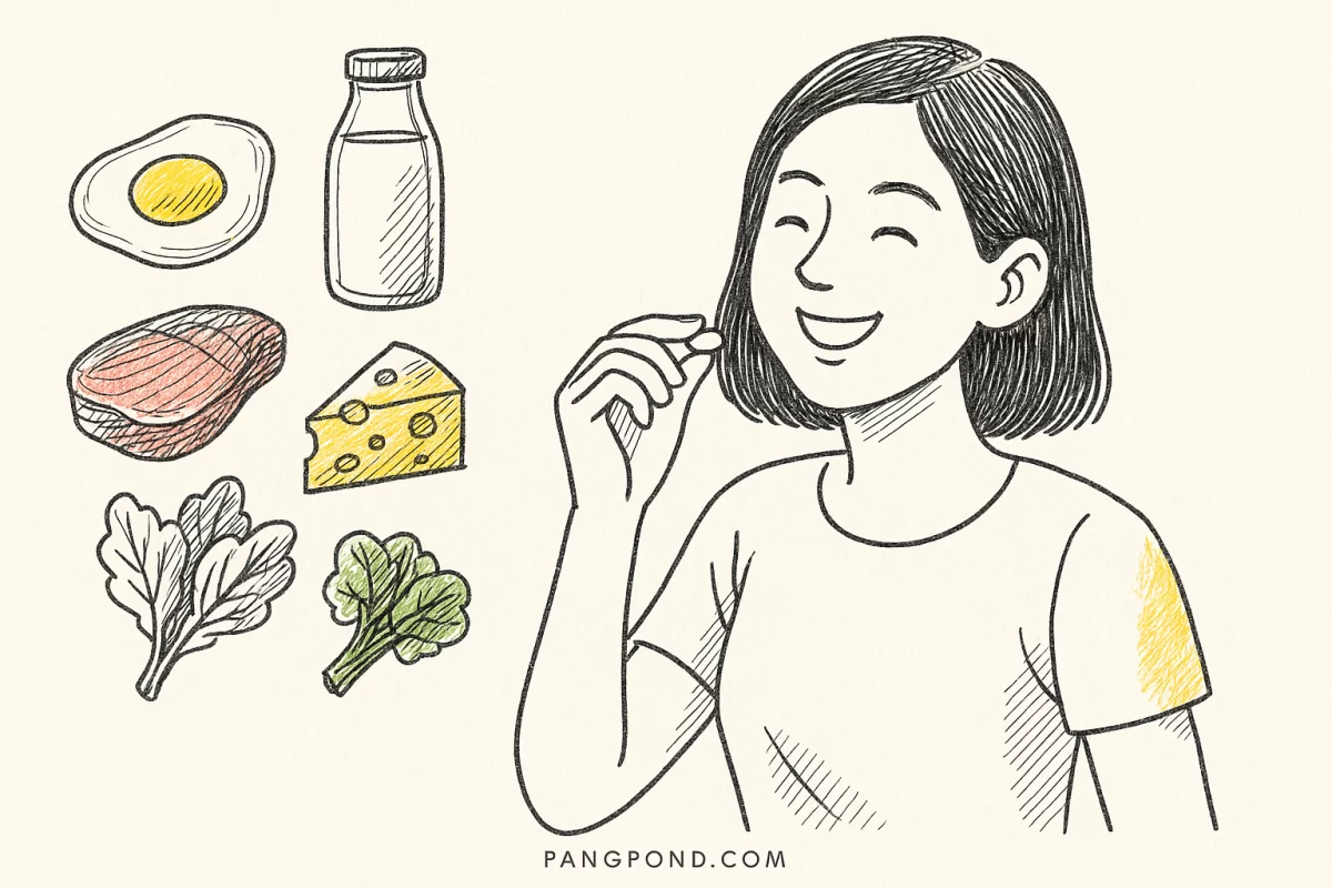 วิตามินบี 2 แหล่งอาหารในวิตามินร่างกายสามารถสร้างเองได้ระบบ?