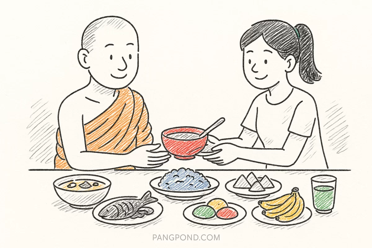 ทําบุญเมนูอาหารเลี้ยงพระเพล 9 ธรรมเนียมคนไทยความจะงานงานบวช?