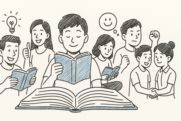 6 ประโยชน์ที่สำคัญของการอ่านหนังสือเพื่อพัฒนาตนเอง ฉบับเข้าใ