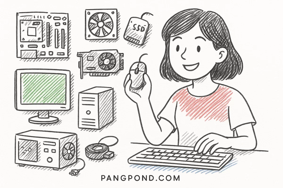 อุปกรณ์คอมพิวเตอร์ 10 อย่างการทำงานและความบันเทิงเป็นไปอย่าง