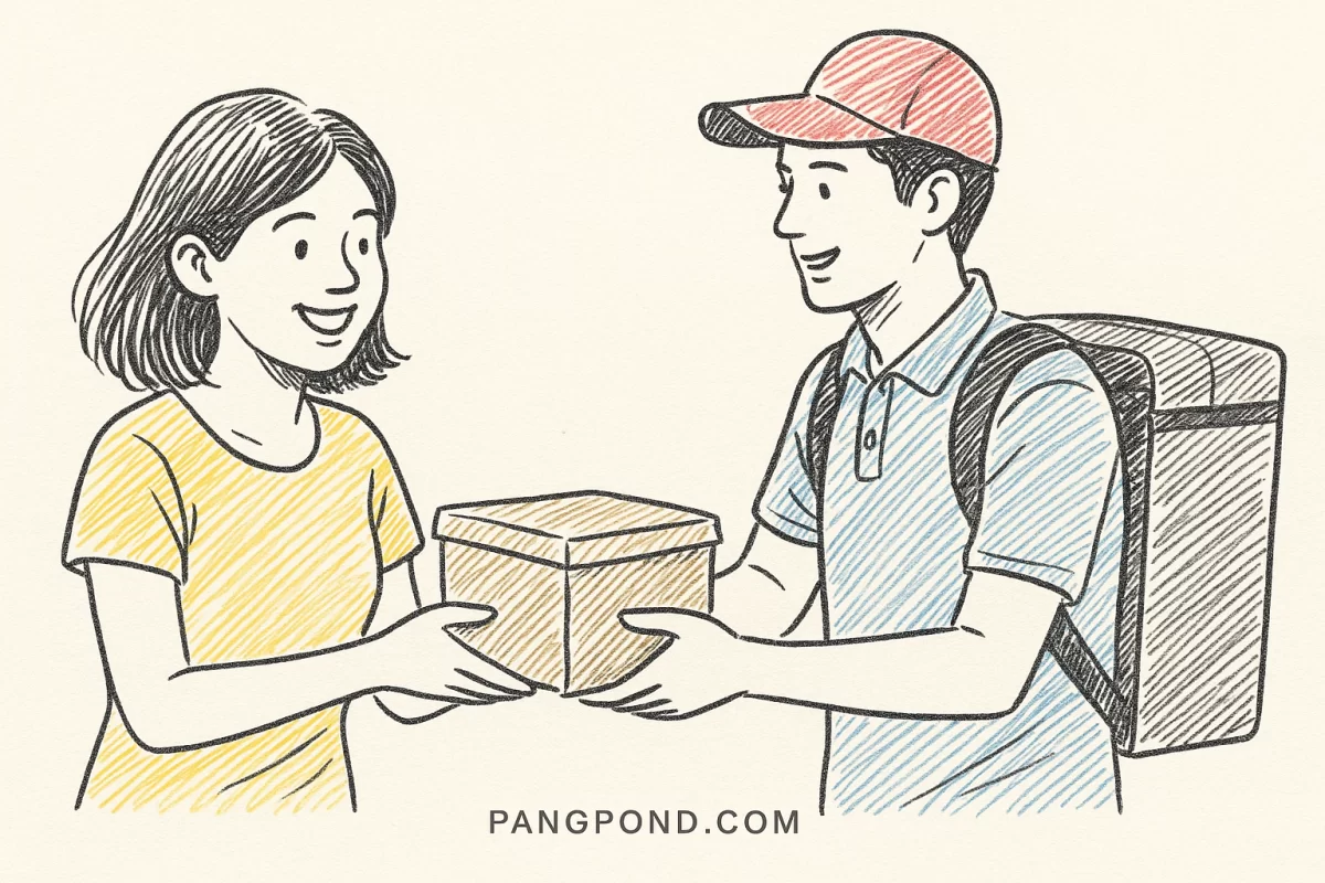 อาหาร Delivery 9 อย่างต้องการความรวดเร็วและสะดวกสบายกลายของ