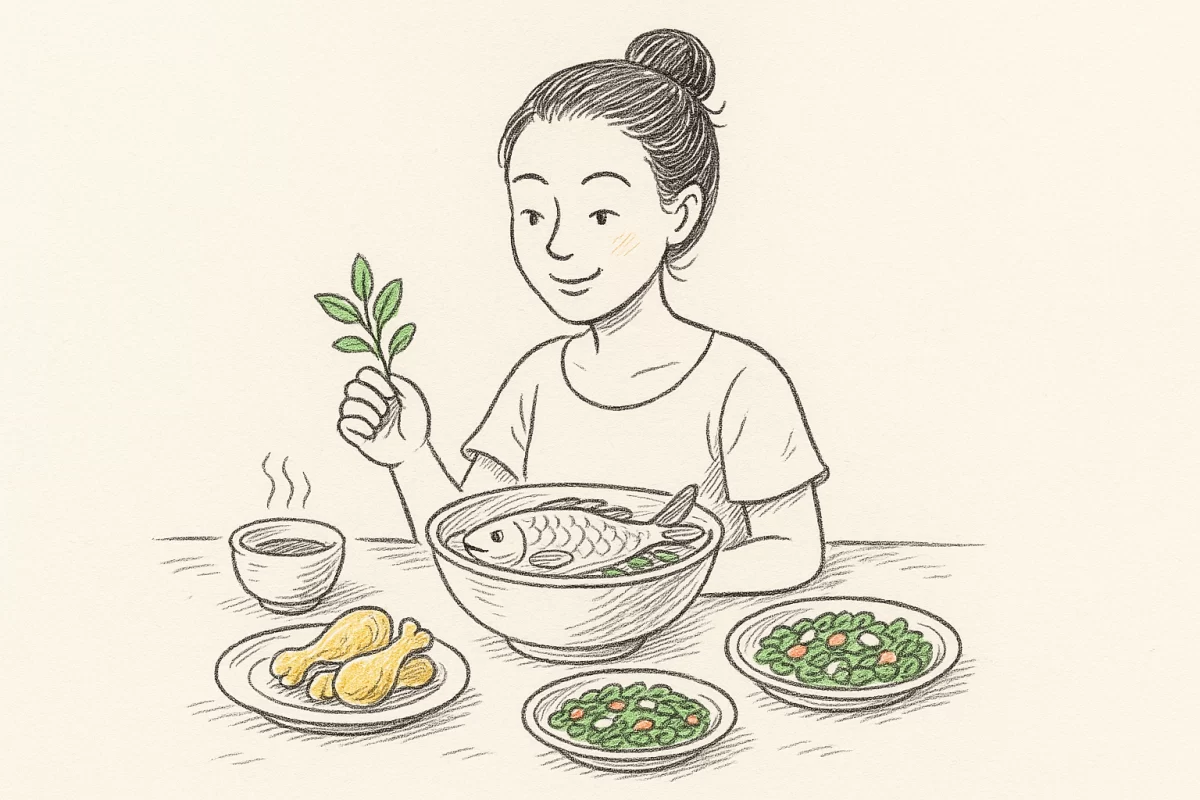 อาหารหลังคลอดโบราณ 9 สมุนไพร อาหารสืบทอดอย่างนานสังคมไทย?