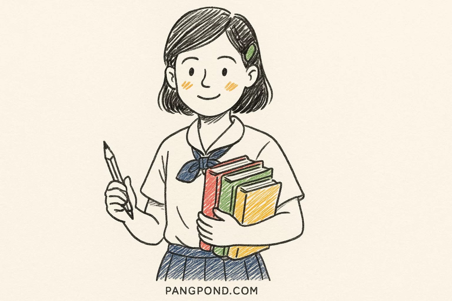 คำศัพท์ หมวด โรงเรียน 100 คำ