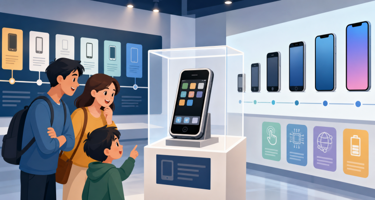 iphone รุ่น แรก (2569) ย้อนดูมือถือรุ่นแรกและความเปลี่ยนแปลง