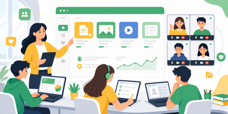 google classroom (2569) ใช้ห้องเรียนออนไลน์ให้เรียนง่ายครบดี
