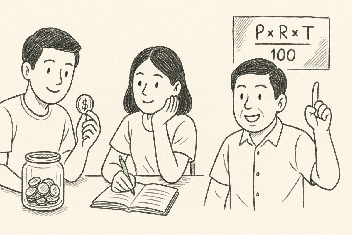 การหาดอกเบี้ยอย่างง่ายและสูตรที่ควรรู้เพื่อการคำนวณ ฉบับเข้า