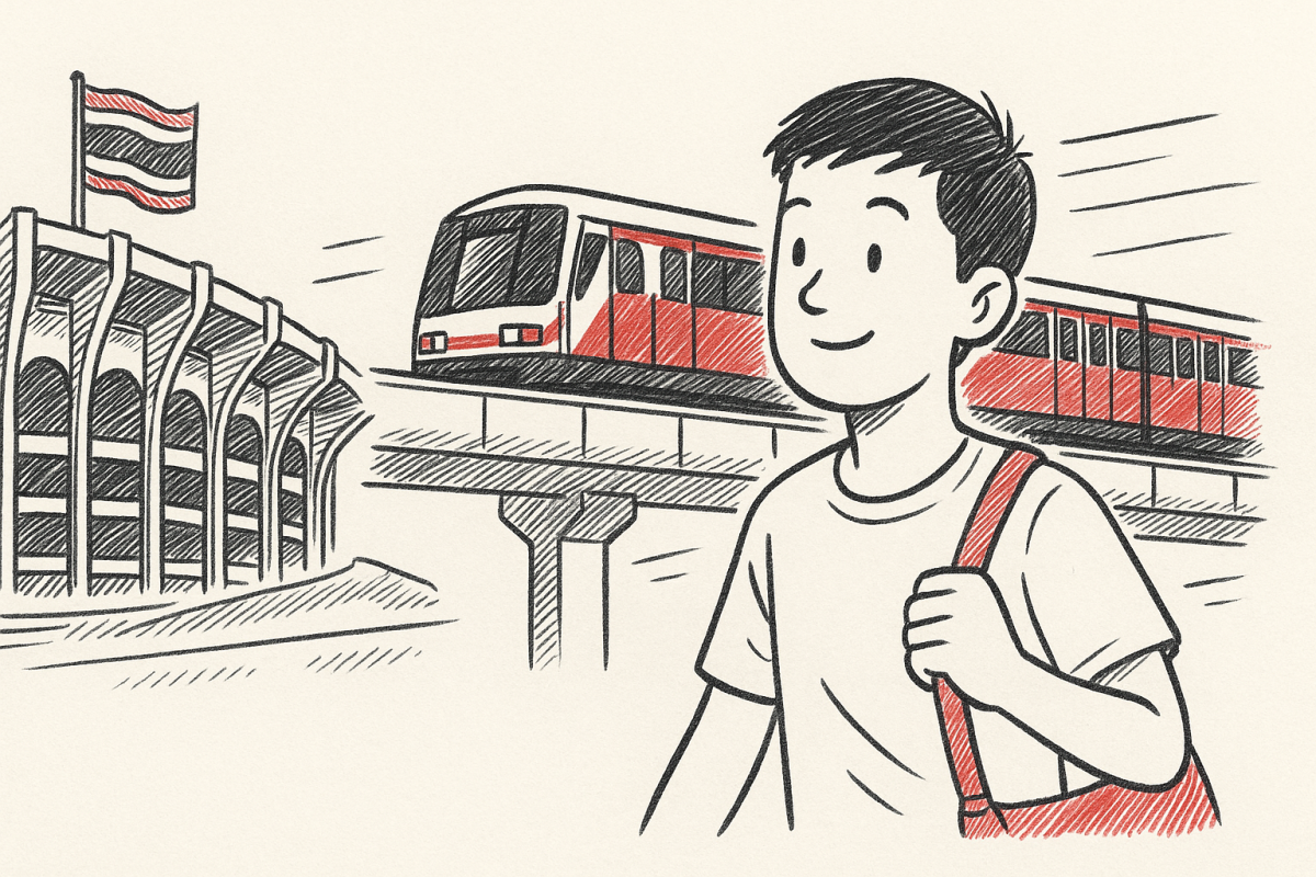 การเดินทางไปสนามราชมังคลากีฬาสถานด้วยรถไฟฟ้า BTS ฉบับเข้าใจง