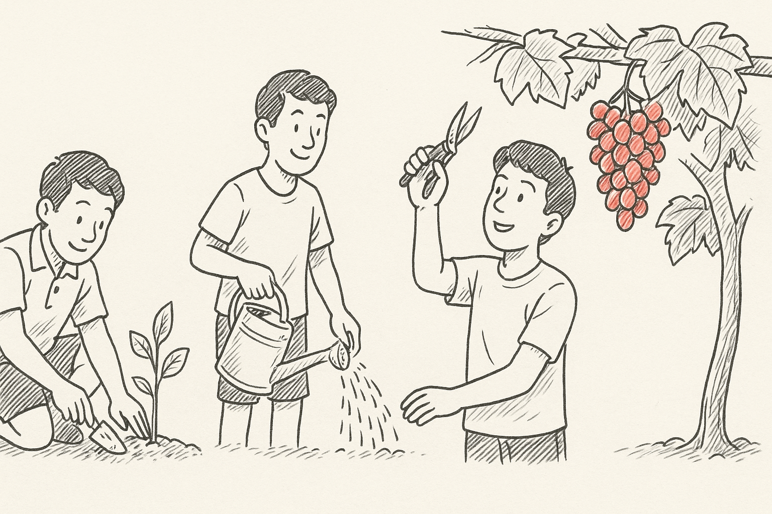 ขั้นตอนและวิธีการปลูกองุ่นพันธุ์บิวตี้ซีดเลสที่ถูกต้อง ฉบับเ